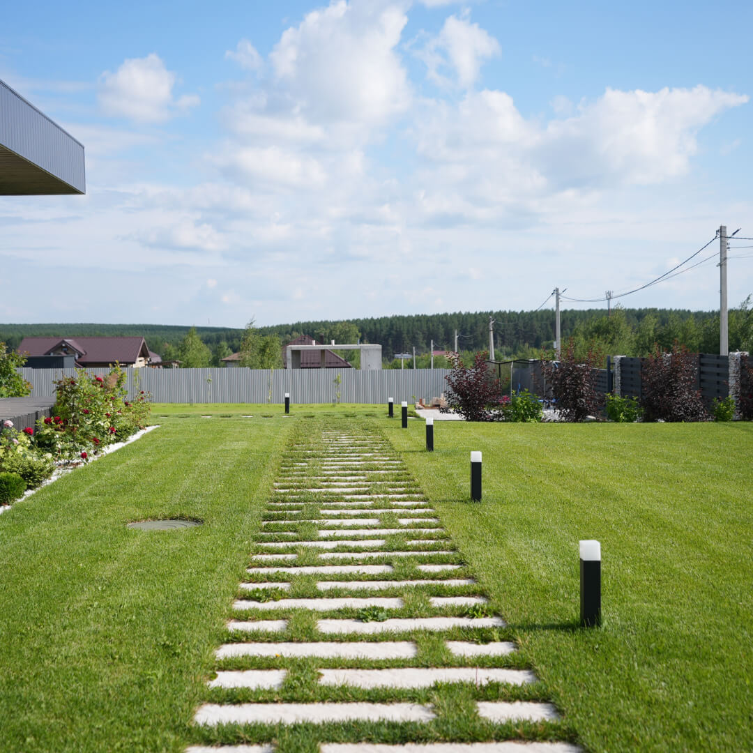 Шаговая плита STONE Светлая Галька 990х330х55мм